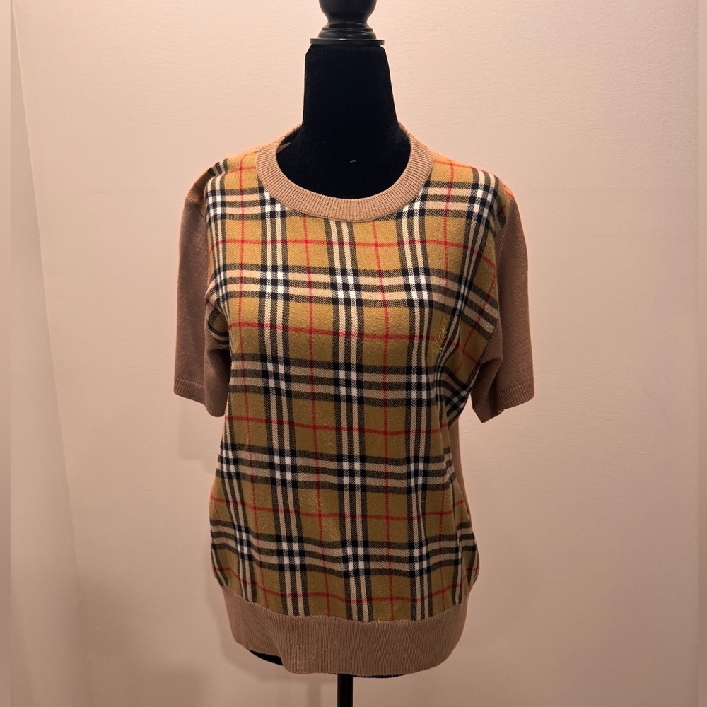 Burberry Short sleeved sweater